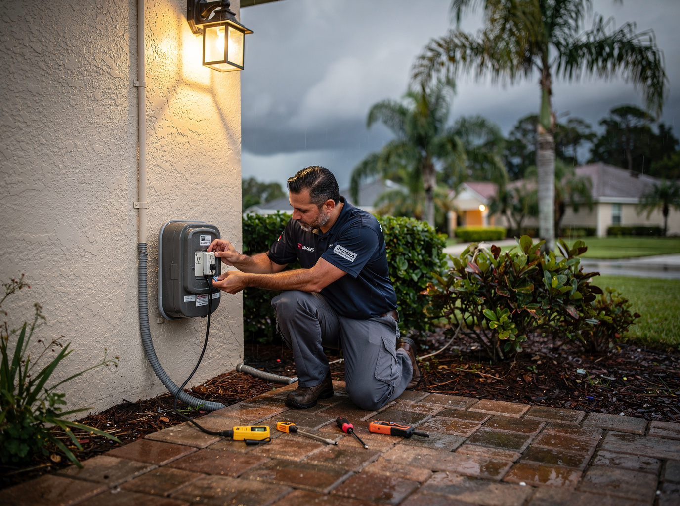 Preparing Outdoor Outlets And Lighting For Kissimmee Rainy Season