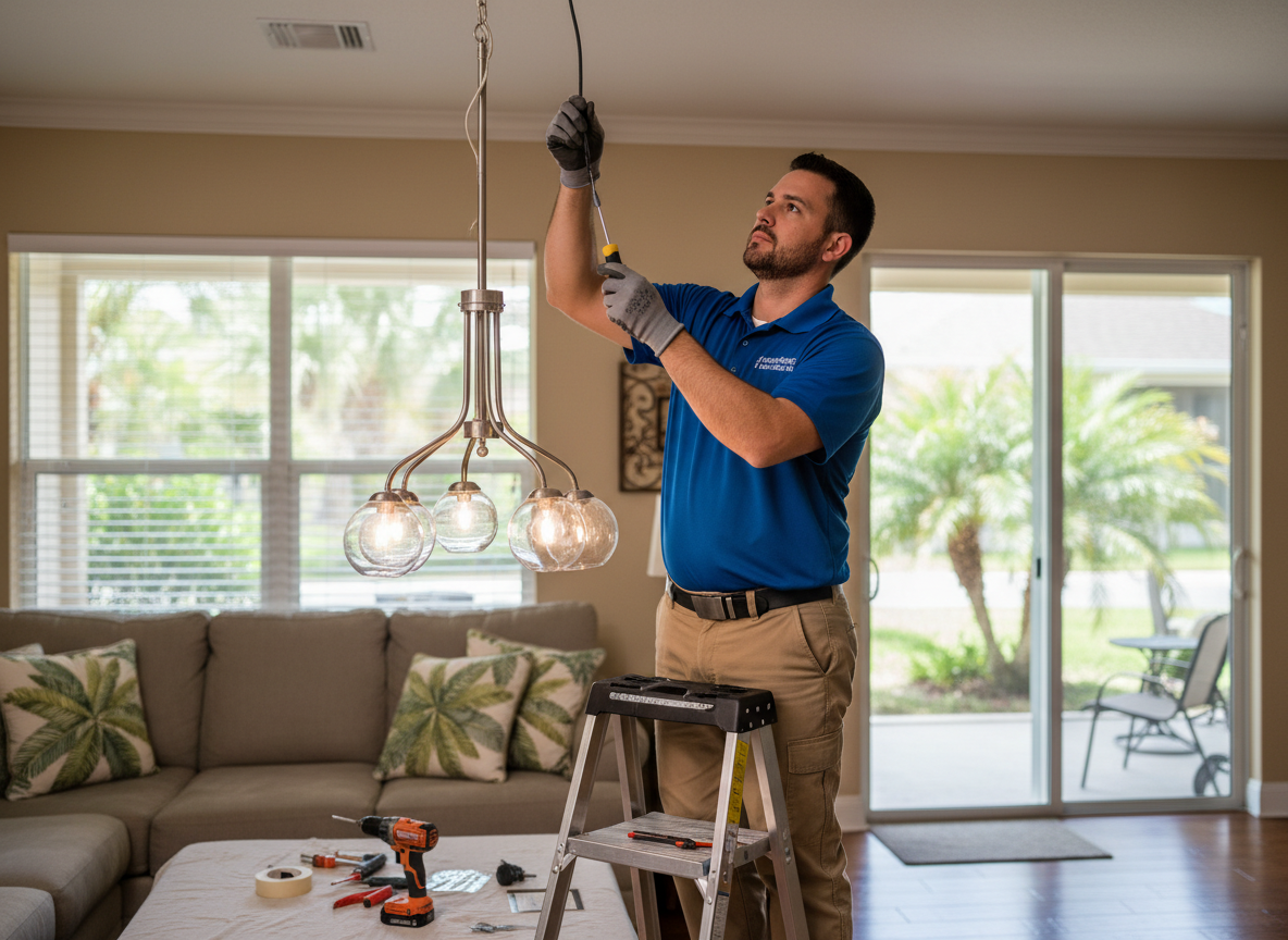 Lighting Fixture Installation in Kissimmee, FL
